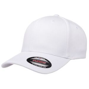 Flexfit Unisex Wooly Combed Cap / White